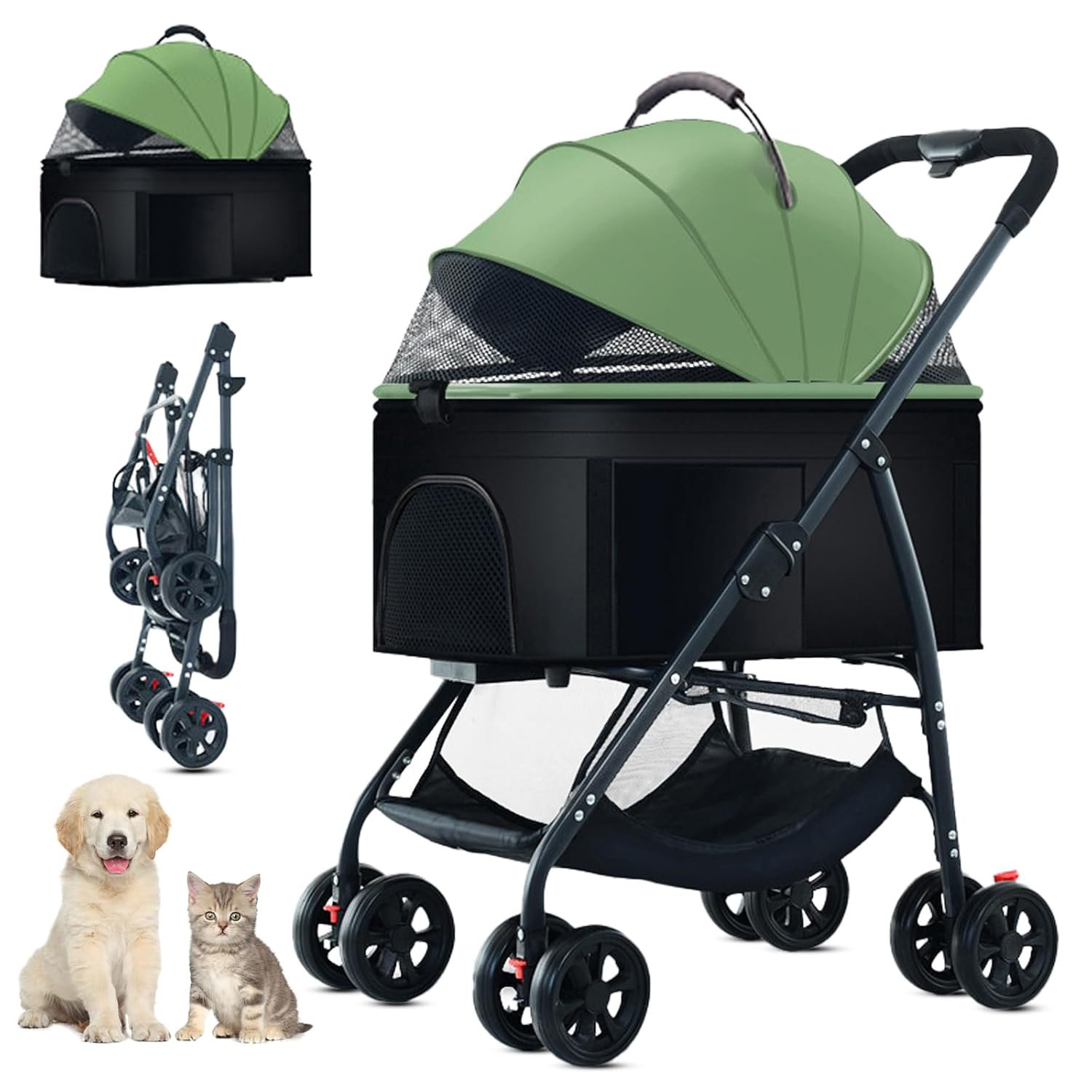 3 in 1 dog stroller best sale